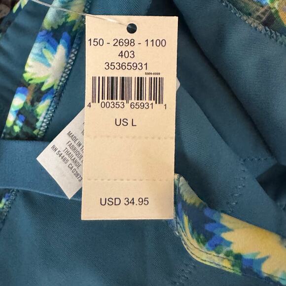 Offline by Aerie 3D Square Neck Sports Bra - Blue NWT Size Large - Picture 6 of 7